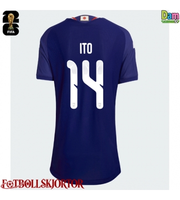 Japan Junya Ito #14 Hemmatröja Dam VM 2026 Kortärmad